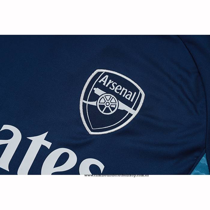 Chandal del Arsenal 25-26 Manga Corta Azul Gris - Pantalon Corto